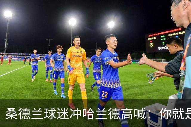 桑德兰球迷冲哈兰德高喊：你就是差劲版布罗比，他示意大声点